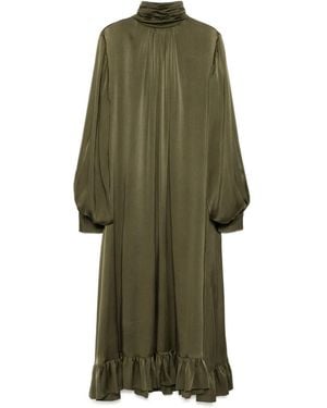 Cynthia Rowley Vestido Monroe de seda - Verde