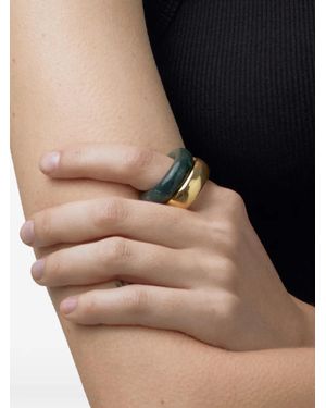 Neeka Studios Offener Ring Mit Schichteffekt - Mettallic