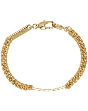 CAPSULE ELEVEN Power Tag Kettenarmband - Mettallic