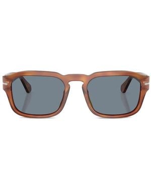 Persol Square-Frame Sunglasses - Blue
