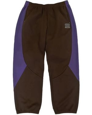 Sinclair Logo-Detail Track Pants - Brown