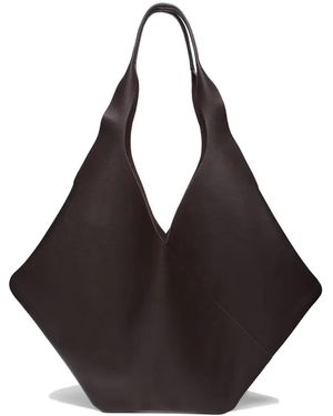 Dienèe Bolso de hombro de piel - Negro