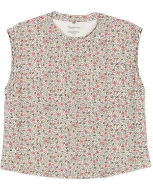 The Great Floral-Print Tank Top - Natural
