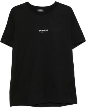 Dondup Logo-Print T-Shirt - Black