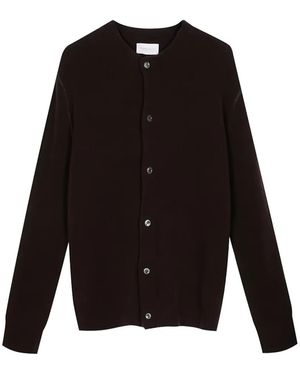 Diana Studio Buttoned Cardigan - Black