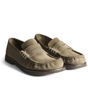 JW Anderson Whipstitch Penny Loafers - Brown