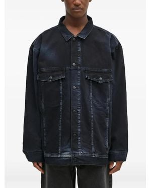 032c Goya Washed Denim Jacket - Blue