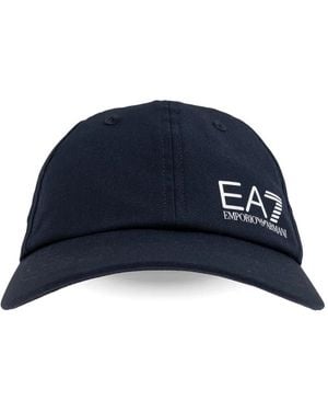 EA7 Logo Baseball Cap - Blue