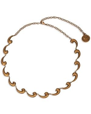 Etro Micro Paisley Necklace - Metallic