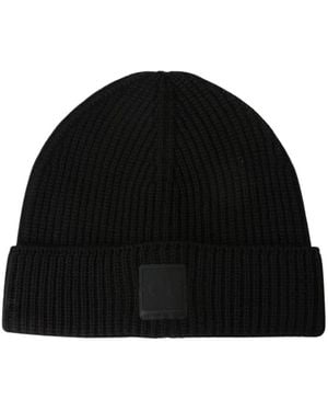 C.P. Company C. P. Company 100% Wool Knit Hat - Black