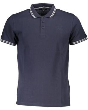 Roberto Cavalli Polo Con Colletto A Punta - Blu