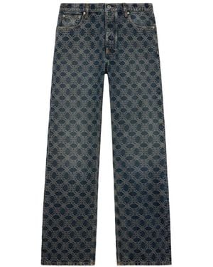Off-White c/o Virgil Abloh Arrow Monogram Jeans - Blue