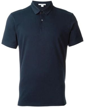 James Perse Classic Polo Shirt - Blue