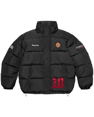 Supreme X Umbro Logo-Patch Jacket - Black