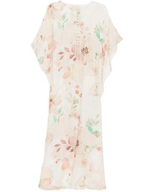 Bambah Vestido Largo Maya - Blanco