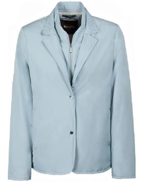 Moorer Ifigenia Blazer - Blue