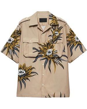 Prada Camisa con estampado floral - Multicolor
