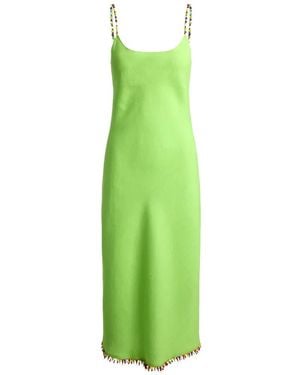 Polo Ralph Lauren Beaded Midi Dress - Green