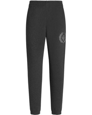 Dolce & Gabbana Logo-Print Track Trousers - Grey
