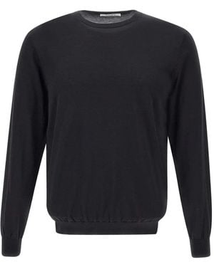 Kangra Long-sleeved Crew-neck Sweater - ブルー