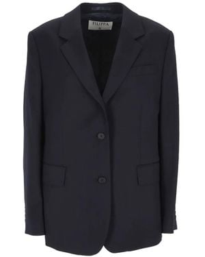Filippa K Buttoned Pocket Jacket - Blue