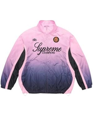 Supreme X Umbro Gradient Track Jacket - Purple