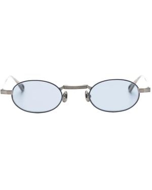 Matsuda Oval-Frame Sunglasses - White