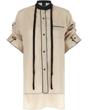 Jejia Berta Crinkled Shirt - White