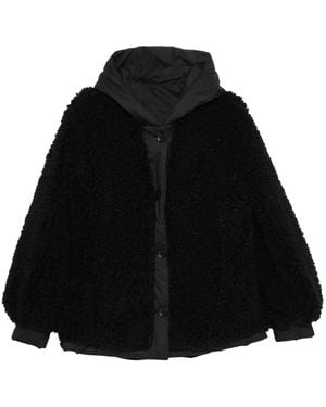 MACRON Reversible Faux-Shearling O.N.E. Jumper - Black