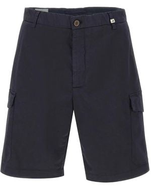 Myths Cotton Cargo Shorts - Blue