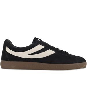 Superga Stripe Sneakers - Black