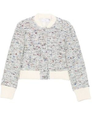 IRO Speckled Tweed Jacket - White