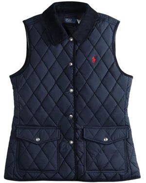Polo Ralph Lauren Diamond-Quilted Gilet - Blue