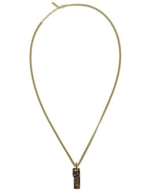 Givenchy Tape Pendant Necklace - Metallic