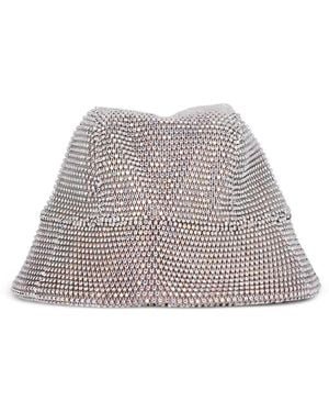 Santa Brands Rhinestone Bucket Hat - Grey