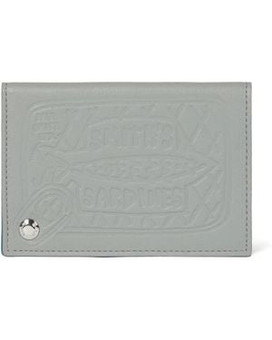 Paul Smith Embossed Sardine-Motif Cardholder - Grey
