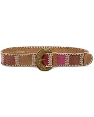 Maliparmi Patchwork Belt - Brown