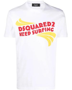 DSquared² ロゴ Tシャツ - ホワイト