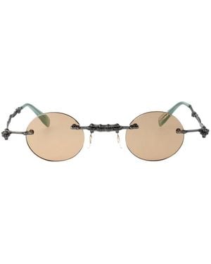 Kuboraum Gafas De Sol Maske H42 Indice Con Montura Redonda - Neutro