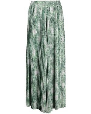 Henrik Vibskov Jelly Plisse Palazzo Trousers - Green