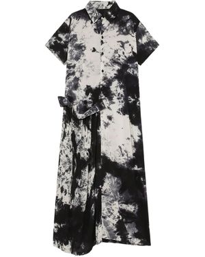 Y's Yohji Yamamoto タイダイ ドレス - ブラック