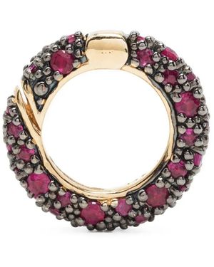 Lucy Delius Jewellery The Ruby Connector Link - Pink