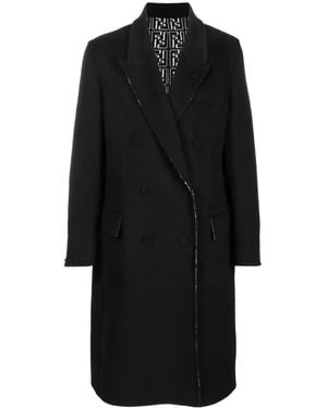 Fendi Single-Breasted Coats in Natural for Men | Lyst