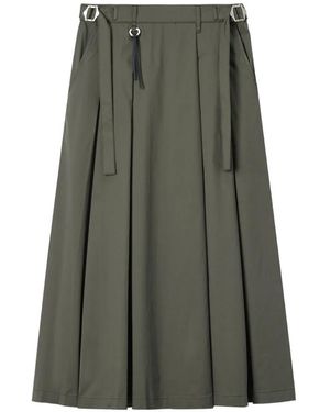 Izzue Pleated Skirt - Green