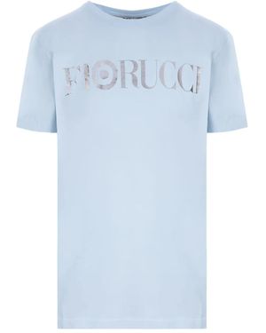Fiorucci X Smiley X 10 Corso Como T-Shirt En Coton À Logo Imprimé - Blue
