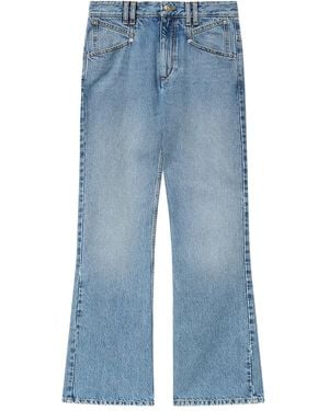 Isabel Marant Vaqueros Bootcut Belvia - Azul