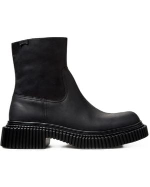 Camper Pix Berlin Biker Boots - Black