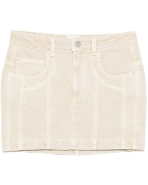 Isabel Marant Marant Etoile "Juana" Short Skirt - Natural
