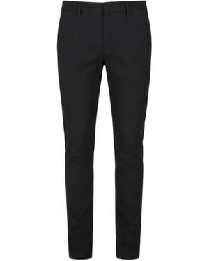 Dondup Vaqueros Con Corte Slim - Negro