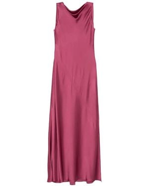 Antonelli Mara Cowl-Neck Maxi Dress - Pink